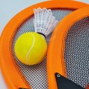 Duże Rakietki Do Tenisa Badminton Dla Dzieci Zestaw + Piłka Lotka Lumarko!