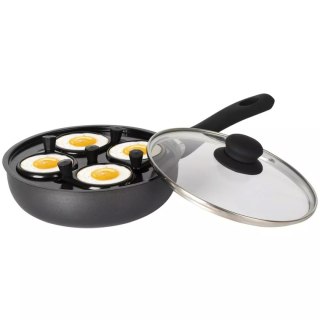 Patelnia 20cm Z Wkładem Do Jajek Kinghoff Kh-1806 Lumarko!