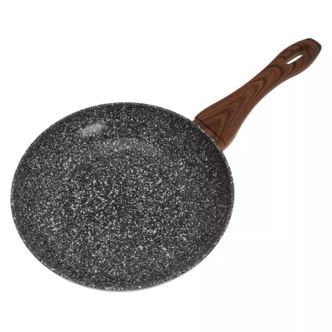  Patelnia Granitowa 24cm Granit Wood Kinghoff Kh-1028 Lumarko!