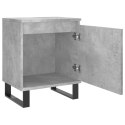 VidaXL Szafka nocna, szarość betonu, 40x30x50 cm