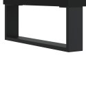 VidaXL Szafka nocna, czarna, 40x30x50 cm, materiał drewnopochodny