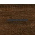 VidaXL Wysoka szafka, brązowy dąb, 69,5x31x115 cm