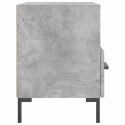 VidaXL Szafka nocna, szarość betonu, 40x35x47,5 cm