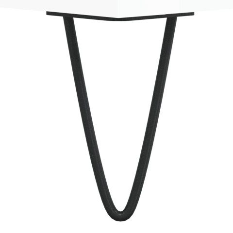 VidaXL Regał, biały, połysk, 69,5x32,5x90 cm, materiał drewnopochodny