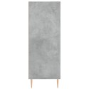 VidaXL Regał, szarość betonu, 69,5x32,5x90 cm, materiał drewnopochodny