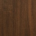 Biurko, brązowy dąb, 140x50x75 cm, materiał drewnopochodny Lumarko!