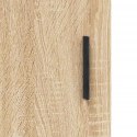 VidaXL Biurko, dąb sonoma, 140x50x75 cm, materiał drewnopochodny
