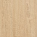 VidaXL Biurko, dąb sonoma, 140x50x75 cm, materiał drewnopochodny