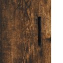 VidaXL Biurko, przydymiony dąb, 140x50x75 cm, materiał drewnopochodny