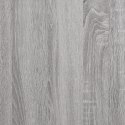 VidaXL Biurko, szary dąb sonoma, 140x50x75 cm, materiał drewnopochodny