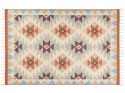 Dywan bawełniany kilim 200 x 300 cm wielokolorowy DILIJAN Lumarko!