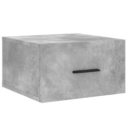 VidaXL Wisząca szafka nocna, szarość betonu, 35x35x20 cm