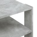 VidaXL Stolik kawowy, szarość betonu, 59,5x59,5x40 cm