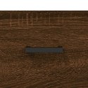 VidaXL Wysoka szafka, brązowy dąb, 69,5x31x115 cm
