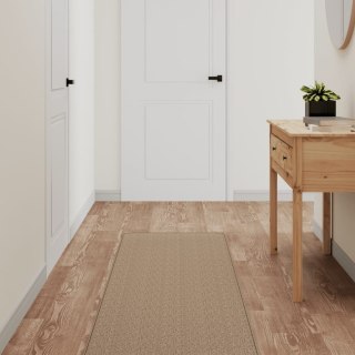 Chodnik, stylizowany na sizal, piaskowy, 50x250 cm Lumarko!