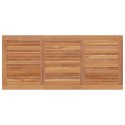 VidaXL Stół ogrodowy, 200x90x75 cm, lite drewno tekowe
