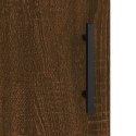 VidaXL Szafka nocna, brązowy dąb, 40x40x50 cm, materiał drewnopochodny