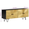 Szafka pod TV, 110x30x45 cm, lite drewno mango Lumarko!