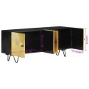 Szafka pod TV, 110x30x45 cm, lite drewno mango Lumarko!
