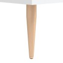 VidaXL Szafka pod TV, biała, 150x30x44,5 cm, materiał drewnopochodny