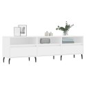 VidaXL Szafka pod TV, biała, 150x30x44,5 cm, materiał drewnopochodny