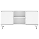 VidaXL Szafka pod TV, biała, 104x35x50 cm, materiał drewnopochodny