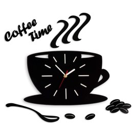 Zegar Ścienny Coffee Time Filiżanka Satin Lumarko!