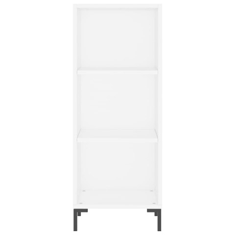 VidaXL Szafka, biała, 34,5x32,5x90 cm, materiał drewnopochodny