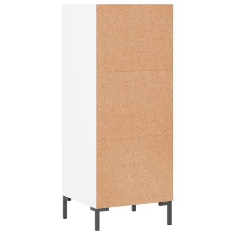 VidaXL Szafka, biała, 34,5x32,5x90 cm, materiał drewnopochodny