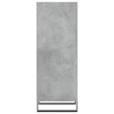 VidaXL Szafka, szarość betonu, 34,5x32,5x90cm, materiał drewnopochodny