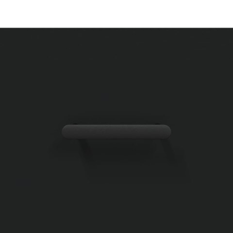 Szafka na buty, czarna, 30x35x105 cm, materiał drewnopochodny Lumarko!