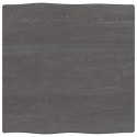 VidaXL Blat do biurka, ciemnoszary, 60x60x2 cm, malowane drewno dębowe