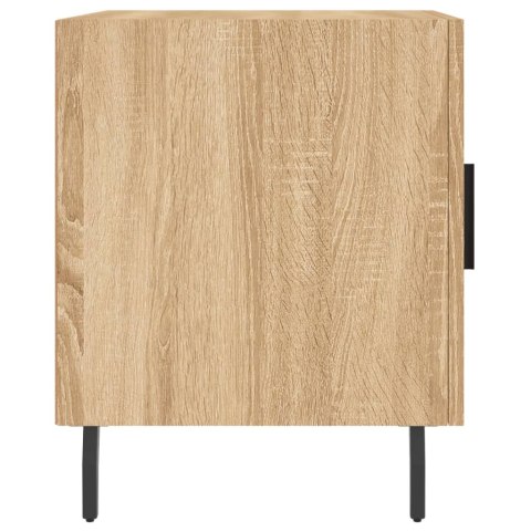 VidaXL Szafki nocne, 2 szt., dąb sonoma, 40x40x50 cm