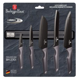 Zestaw 5 Noży Kuchennych Z Listwą Berlinger Haus Bh-2701 Lumarko!