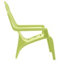 Krzesła ogrodowe dla dzieci, 2 szt, zielone, 37x34x44 cm, PP Lumarko!