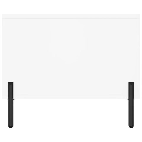 VidaXL Stolik kawowy, biały, 102x50x40 cm, materiał drewnopochodny