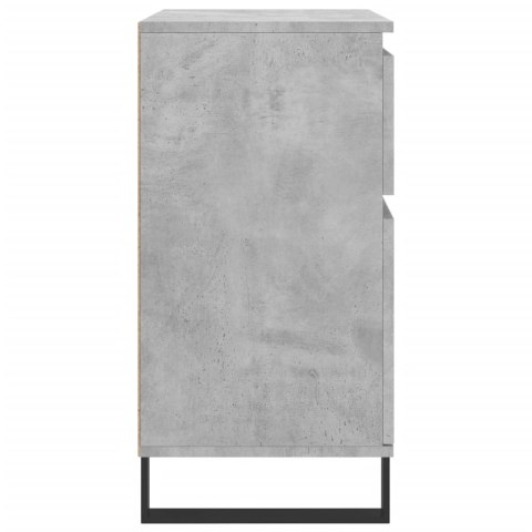 VidaXL Komoda, szarość betonu, 60x35x70 cm, materiał drewnopochodny