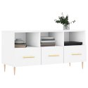VidaXL Szafka pod TV, biała, 102x36x50 cm, materiał drewnopochodny