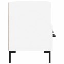 Szafka pod TV, biała, 102x36x50 cm, materiał drewnopochodny Lumarko!