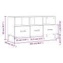 Szafka pod TV, biała, 102x36x50 cm, materiał drewnopochodny Lumarko!