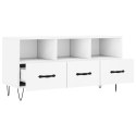 Szafka pod TV, biała, 102x36x50 cm, materiał drewnopochodny Lumarko!