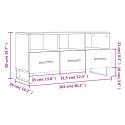 Szafka pod TV, biała, 102x36x50 cm, materiał drewnopochodny Lumarko!