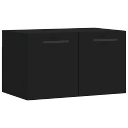 VidaXL Szafka wisząca, czarna, 60x36,5x35 cm, materiał drewnopochodny