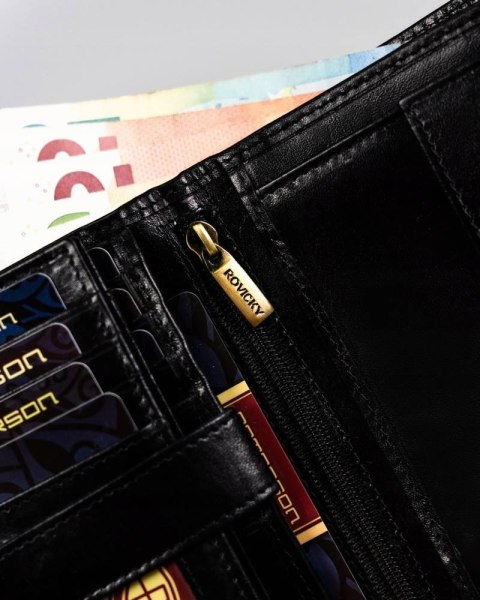 Portfel męski skórzany PTN 22307-VT BLACK Lumarko!