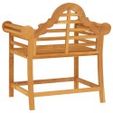 Krzesło ogrodowe, 88x60x92 cm, lite drewno tekowe Lumarko!