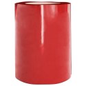 VidaXL Kurtyna paskowa, czerwona, 300 mm x 2,6 mm, 25 m, PVC