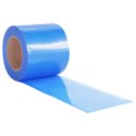 VidaXL Kurtyna paskowa, niebieska, 200 mm x 1,6 mm, 25 m, PVC