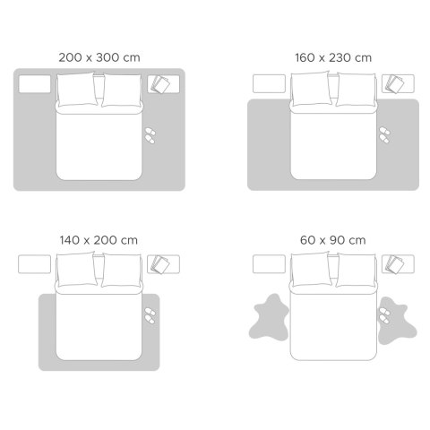 Dywan bawełniany kilim 200 x 300 cm beżowo-czarny NIAVAN