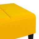 Podnóżek, żółty, 78x56x32 cm, aksamitny Lumarko!