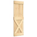 Drzwi, 80x210 cm, lite drewno sosnowe Lumarko!